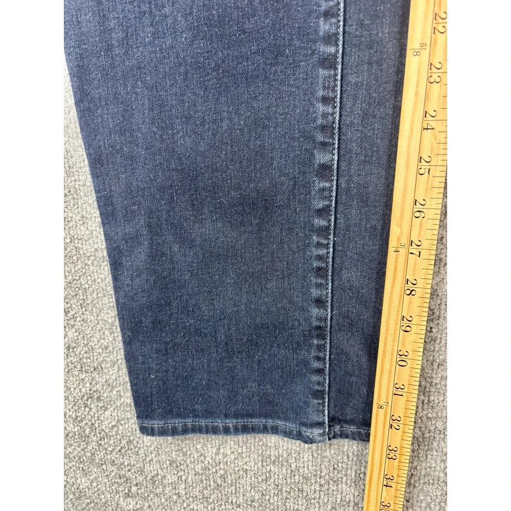 7‎ For All Mankind Jeans Men Size 36x33 Carson Dark Wash Straight Leg